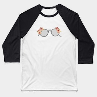 Floral glasses Baseball T-Shirt